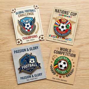 Épingles en métal au design unique, décoratives, durables, en fer massif plaqué, pour marquer des buts exquis - Product Image 1