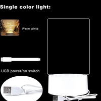 Tableau lumineux créatif Tsinye avec LED, veilleuse USB, tableau de messages, lumière de vacances avec stylo, cadeau pour enfants, petite amie, décoration