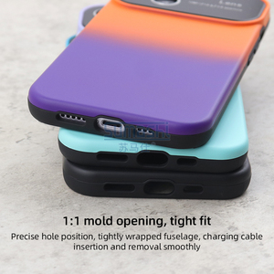 Colore sfumato <span class=keywords><strong>cover</strong></span> in vetro temperato custodia per iphone 16 15 16 15 14 13 12 11 <span class=keywords><strong>pro</strong></span> max per samsung per <span class=keywords><strong>huawei</strong></span> per oppo - Product Image 5