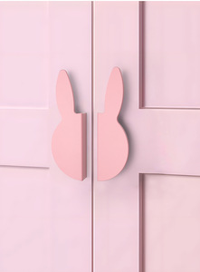 Tirador y Pomo de Mueble Moderno de Aleación de Zinc de 20mm con Forma de Conejo, Duradero, para Armario, Cómoda y Dormitorio Infantil - Product Image 5