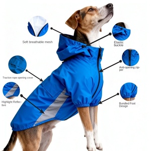 Pet Four-legged All-inclusive Charge Winter Solid Eco-friendly Modern Design Waterproof Windproof Rainproof <strong>Dog</strong> <strong>Coat</strong> for <strong>Small</strong> - Product Image 2