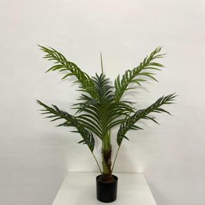 2025 simulazione verde pianta soggiorno grandi piante nordiche decorazione della casa falsa coda allentata <span class=keywords><strong>malva</strong></span> di bambù artificiale - Product Image 2