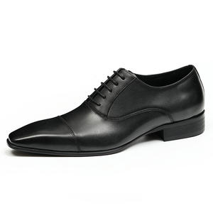 Zapatos Derby de Vestir Formales de Negocios de Cuero Genuino para Hombre, Estilo de Moda de Alta Gama, Zapatos de Boda - Product Image 4