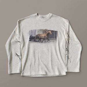 Camiseta Térmica Transpirable de Manga Larga para Hombre, 180g, Cuello Redondo, Diseño Casual, Corte Regular, 100% Algodón - Product Image 4