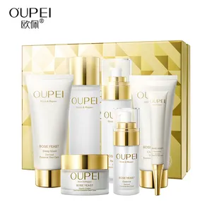 Factory Wholesale Skin care 7-piece set Women Private Label Collagen Lightening Skin Care Set Customized Package Adults