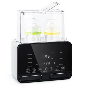 48Hours Thermostat Portable Custom Logo Baby Milk Heater Double Baby Bottle and Food Warmer With Sterilizer