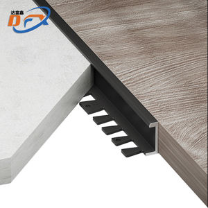 Dafuxin Profilé <span class=keywords><strong>de</strong></span> transition moderne en aluminium pour carrelage, flexible, durable et étanche, pour usage commercial et résidentiel - Product Image 1