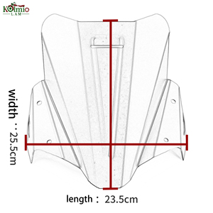 Accesorios para Motocicleta KOLMIO-LAM, Parabrisas para <span class=keywords><strong>YAMAHA</strong></span> <span class=keywords><strong>MT</strong></span>-<span class=keywords><strong>09</strong></span> FZ-<span class=keywords><strong>09</strong></span>, Modelos 2021 <span class=keywords><strong>2022</strong></span>, Deflector de Viento MT09 - Product Image 6