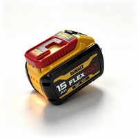 Batterie Li-ion DEWALT XR 20V/60V Max 15.0Ah DCB615 FlexVolt à haut rendement, longue durée de vie, batterie de remplacement pour outils électriques