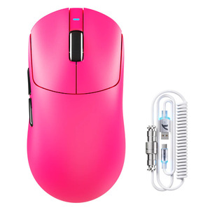 ATTACK SHARK X8 Plus 55g Superlight Wireless Gaming Mouse with 40000 DPI,PAW3395 <strong>PRO</strong> Gaming Sensor,C06 ULTRA LED Cable - Product Image 1