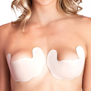 Reggiseno monouso in pizzo satinato <span class=keywords><strong>Push</strong></span> <span class=keywords><strong>up</strong></span> per capezzolo da donna in poliammide - Product Image 1