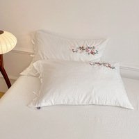 Housse de couette en chanvre haut de gamme, style rétro, brodée, respirante, 3 pièces, durable, antibactérienne, respectueuse de l'environnement, pour la maison