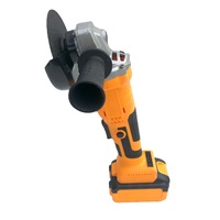 Meuleuse d'angle sans fil 850W de haute qualité, durable, avec moteur sans balais, batterie 3.0Ah, 100mm, interrupteur coulissant, fabriquée en Chine