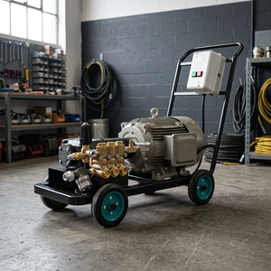 Nouvelle machine de lavage haute pression 300 bars, diesel, 3 CV, triphasée, pour usage intensif, avec pompe à engrenages électronique industrielle - Product Image 2