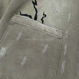 Custom <b>Canvas</b> <b>Work</b> <b>Jackets</b> for Men Distress Embroidery Logo Casual Wear Heavyweight Carpenter Zipper Duck <b>Canvas</b> <b>Jacket</b> - Product Image 6