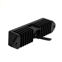 Feu de signalisation LED stroboscopique 12-36V 12W bicolore ambre-bleu à 5 fils, lampe de grille clignotante d'urgence pour camion, voiture, remorque