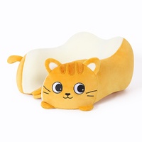Nouvel oreiller de voyage en mousse à mémoire de forme en forme de U, imprimé avec logo, vente en gros, cadeau personnalisé, léger, pour adultes