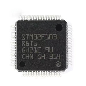 ชิปไอซี STM32F103RCT6 ไมโครคอนโทรลเลอร์ 32 บิต 256KB วงจรรวม Cortex-M3 32 บิต 72MHz 51 LQFP-64 ไมโครคอนโทรลเลอร์ RoHS - Product Image 1