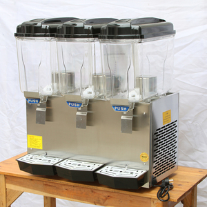 17L*3 Tanks Restaurant Home Use Juice Dispensers <strong>Machine</strong> Counter Top <strong>Lemonade</strong> Dispenser with for Frozen Yogurt Shop - Product Image 2