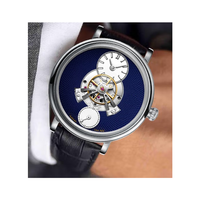 Montres automatiques en acier de petite taille, de seconde main, de type volant d'inertie, conçues et fabriquées en usine pour les marques privées des clients