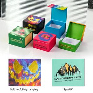 Conception originale personnalisée impression CMJN petite boîte d'emballage de concentré d'extrait de colophane magnétique avec EVA - Product Image 5