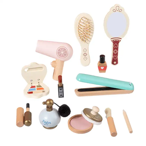 2024 nouveaux jouets de maquillage <span class=keywords><strong>en</strong></span> <span class=keywords><strong>bois</strong></span> pour enfants simulations maison de jeu <span class=keywords><strong>coiffeuse</strong></span> petite princesse ensembles jouets cosmétiques cadeau pour fille CE - Product Image 1