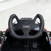 Volante de Carreras Simulador Económico de 270 mm con Agarre de PU Antideslizante y Aleación de Aluminio Ligera