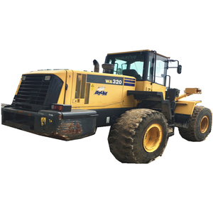 รถตักล้อยางโคมัตสึ WA320 มือสองสภาพดี อายุการใช้งานยาวนาน ค่าบำรุงรักษาต่ำ - Product Image 1