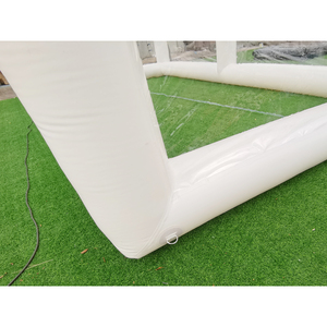 Tienda <span class=keywords><strong>de</strong></span> piscina inflable grande para exteriores, marco <span class=keywords><strong>de</strong></span> soporte y puerta extraíble para cubrir piscina, 8x4m - Product Image 5