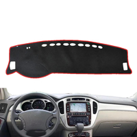 Tapis de tableau de bord de voiture antidérapant et pare-soleil, adapté à la Toyota Highlander 2001-2007, accessoires intérieurs, protection décorative