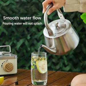 Premium Mirrored Finish 304 Stainless Steel Tea <strong>Kettle</strong> with Anti-Scald Handle Sample Available for Modern Kitchen - Product Image 1