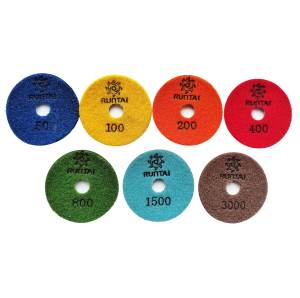 לרוץ טאי מפעל טאי מכירות ישיר 3 אינץ 'ליטוש יבש כרית 7 שלב שחיקה עבור אבן גרניט גרניט אבן - Product Image 4