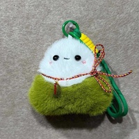 Peluche Dragon Boat Festival - Adorable Poupée en Peluche Porte-Bonheur, Breloque de Sac à Dos, Cadeau pour Étudiants, Pendentif Porte-Bonheur