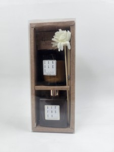 Jialong Houseware Home Fragrance Aromatherapy <b>Reed</b> <b>Diffuser</b> Set Rectangular Glass Bottle Alcohol Free Long Lasting Aroma 4 - Product Image 2