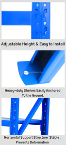 رف معدني ملحوم عالي التحمل - رفوف قابلة للتعديل للتخزين عالي السعة - Product Image 5