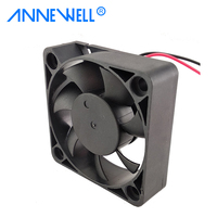 Ventilateur de refroidissement pour disque dur Dc durable Dissipation thermique 5015 50x50x15mm Petit refroidissement étanche pour appareils électroniques 12v 24v à faible bruit
