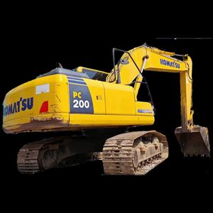 รถขุดโคมัตสึ PC200 มือสอง ผลิตในญี่ปุ่น ขนาด 20 ตัน พร้อมหัวเจาะแบบมีนิ้วหัวแม่มือ ได้รับการรับรองมาตรฐาน CE - Product Image 1