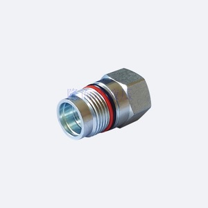 Connecteur hydraulique fileté demi-prise T-13A 1 pouce pour machines hydrauliques - Product Image 3