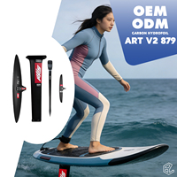ART V2 879 AXIS Foil Set Planche de surf électrique Hydrofoil en carbone pour le kitesurf, le pumping foil, le wing foil et les sports nautiques