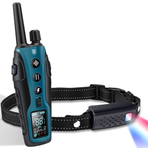 Bousnic kerah pelatihan anjing elektronik, kerah kejut anjing IPX7 dapat diisi ulang dengan Remote untuk anjing besar - Product Image 5