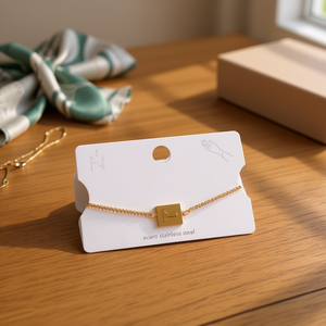 Bracciale in Acciaio Inossidabile con Ciondolo a Forma di Lettera T 12x14cm, Gioiello alla Moda con Catena - Product Image 2