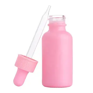 30 60 120 ml 2 ounce 120ml 2oz 4oz 4 2 oz 60 ml 60ml hole pink essential oil serum boston dropper bottle glass gold with dropper