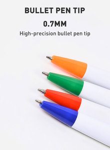 <span class=keywords><strong>Stylo</strong></span> bille en métal durable, <span class=keywords><strong>impression</strong></span> par sublimation de logo <span class=keywords><strong>personnalisé</strong></span>, largeur d'écriture 0,5 mm, encre multicolore, grande capacité, promotionnel - Product Image 4