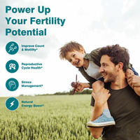 Capsules de complément de fertilité haute puissance pour hommes avec des herbes naturelles favorisant la santé reproductive et stimulant la fonction énergétique