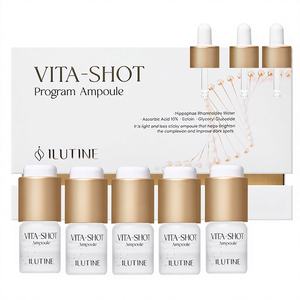 Ampolla Iluminadora y Blanqueadora con Vitamina C Estabilizada para el Tratamiento de Manchas Oscuras, Fórmula de Cuidado Facial de Rápida Absorción y Antienvejecimiento para Todo Tipo de Piel - Product Image 1