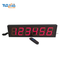 Compteur de impulsions à LED numérique de 4 pouces à 6 chiffres, pour accessoire électrique