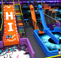 Solution clé en main d'équipements de jeux intérieurs commerciaux pour les centres de divertissement familial des centres commerciaux