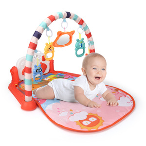 Tapis d'activités pour bébés avec musique de <span class=keywords><strong>berceuse</strong></span>, tapis de <span class=keywords><strong>piano</strong></span> pour bébés, jouets pour ramper - Product Image 4