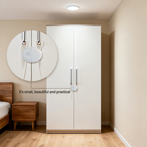 Cierres de Seguridad Ajustables de Plástico <span class=keywords><strong>para</strong></span> Refrigerador, a Prueba de Niños, Adhesivos <span class=keywords><strong>para</strong></span> Congelador, Puertas, Cajones y Armarios, Fáciles de Usar - Product Image 6