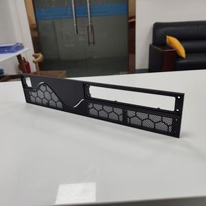 Châssis électrique en acier pour haut-parleur, panneau de coque perforé au laser non standard, fabricants de contrôle industriel - Product Image 2